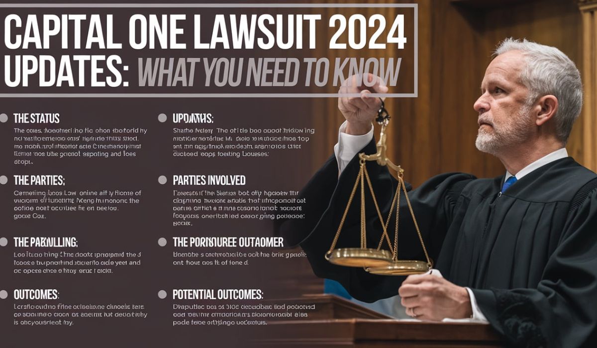 Capital One Lawsuit 2024 Updates: What You Need to Know