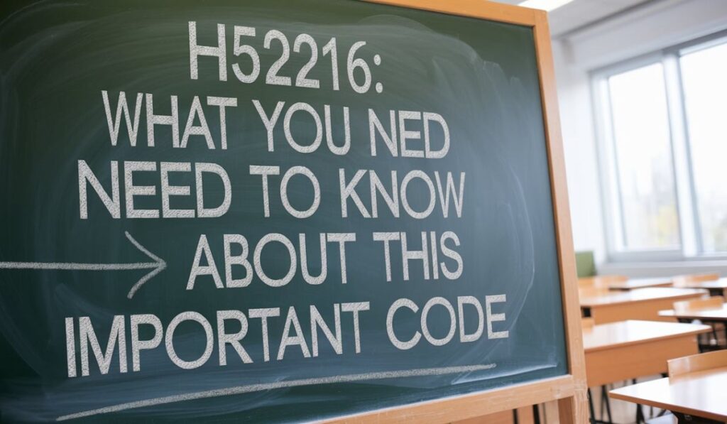 H5216: What You Need to Know About This Important Code