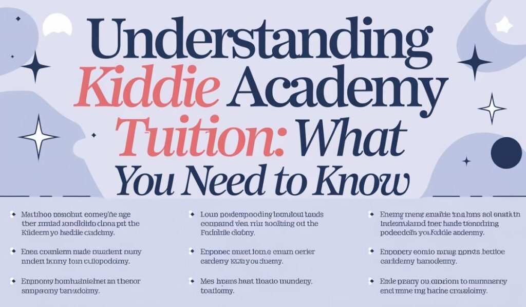 Understanding Kiddie Academy Tuition: What You Need to Know