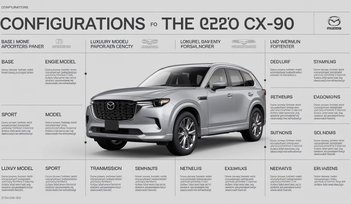 Configurations for 2024 Mazda CX-90: A Comprehensive Guide