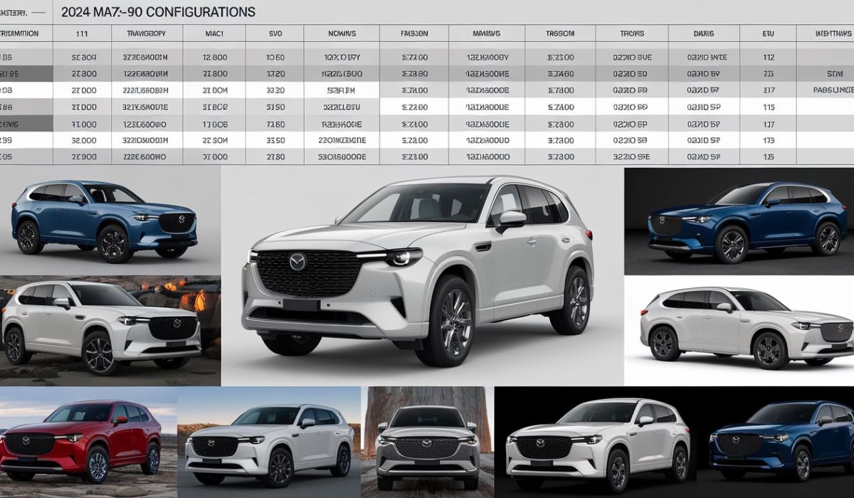 Configurations for 2024 Mazda CX-90: A Comprehensive Guide