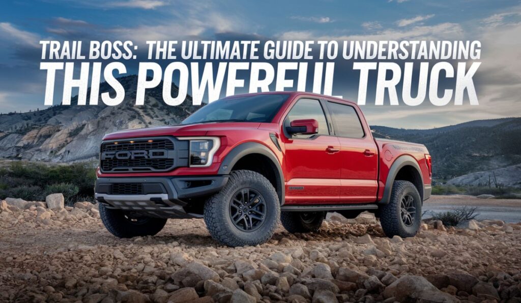 Trail Boss: The Ultimate Guide to Understanding This Powerful Truck