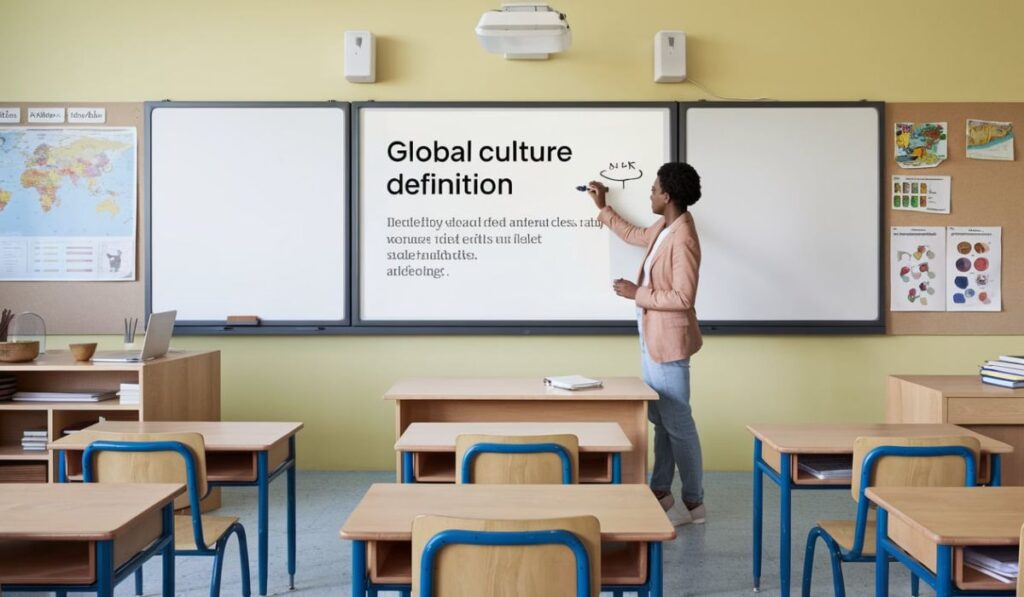 Global Culture Definition AP Human Geography