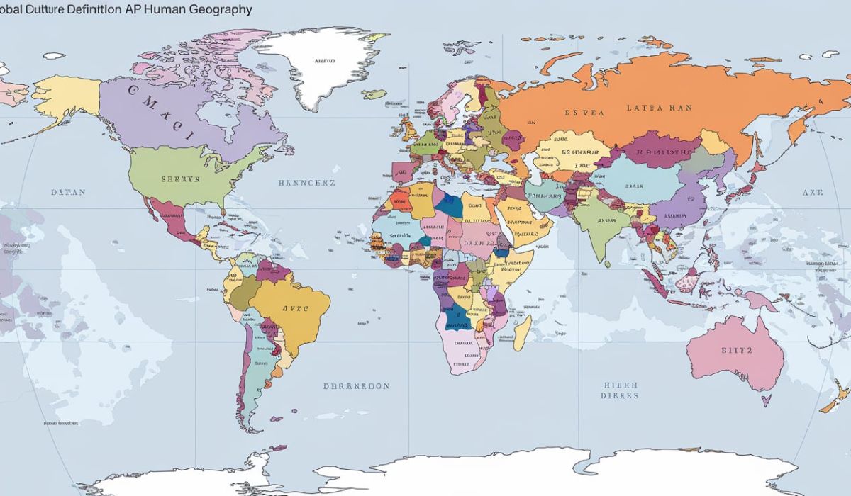Global Culture Definition AP Human Geography