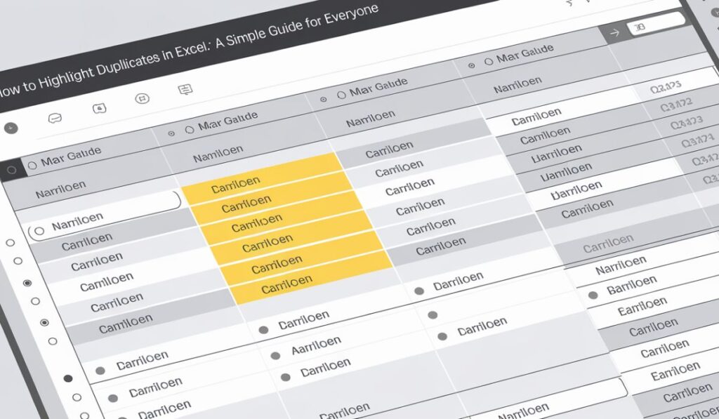 How to Highlight Duplicates in Excel: A Simple Guide for Everyone