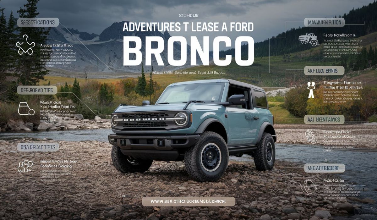 Ford Bronco Lease: A Comprehensive Guide for Adventurers