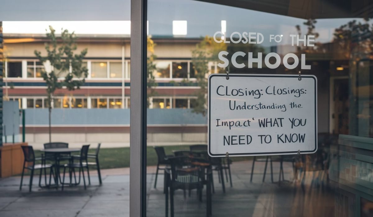 School Closings: Understanding the Impact and What You Need to Know